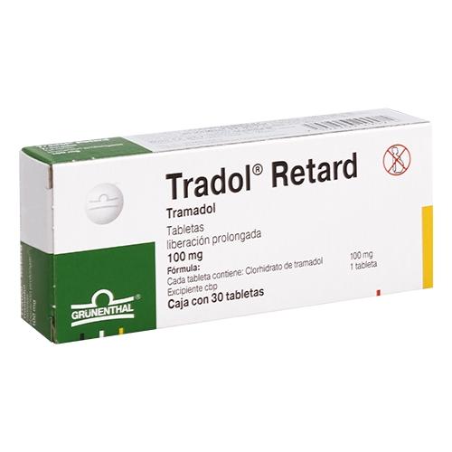 Tradol Retard 100Mg Con 30 Tabletas (Tramadol)