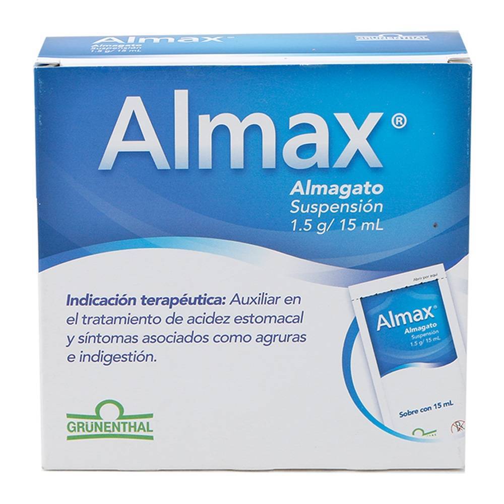 Almax Sobre 1.5G/15Ml Con 12 (Almagato)