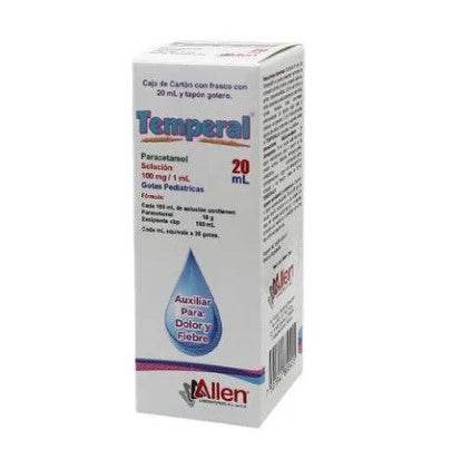 Temperal Gotas 100Mg/Ml 20Ml Con 1 (Paracetamol) - WeCare Pharma