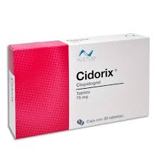 Cidorix 75Mg Con 28 Tabletas (Clopidogrel)