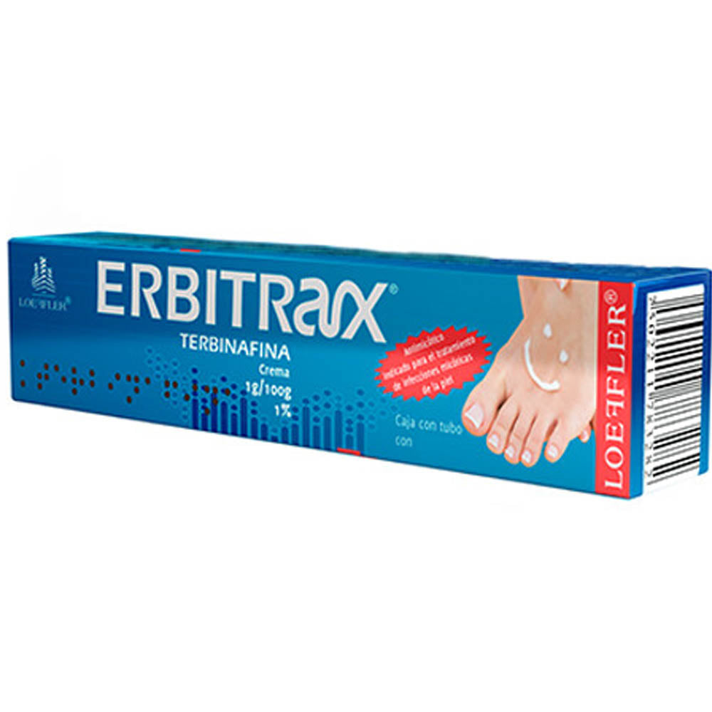 Erbitrax Crema 1G/100G 1% 15G (Terbinafina)