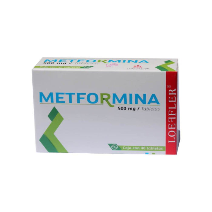 Metformina 500Mg Con 40 Loeffler Tabletas - WeCare Pharma