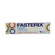 Fasterix Crema 5G/250Mg/18G 30G (Lidocaina/Hidrocortisona/Oxido De Zinc)