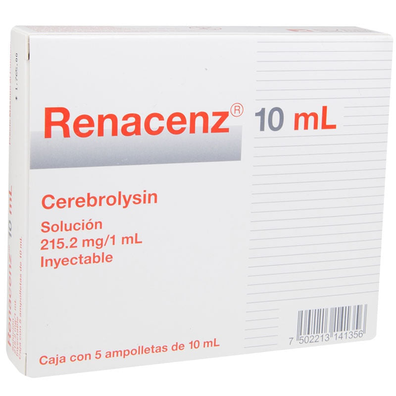 Renacenz 215.2Mg/Ml 10Ml Con 5 Ampulas (Cerebrolisina)