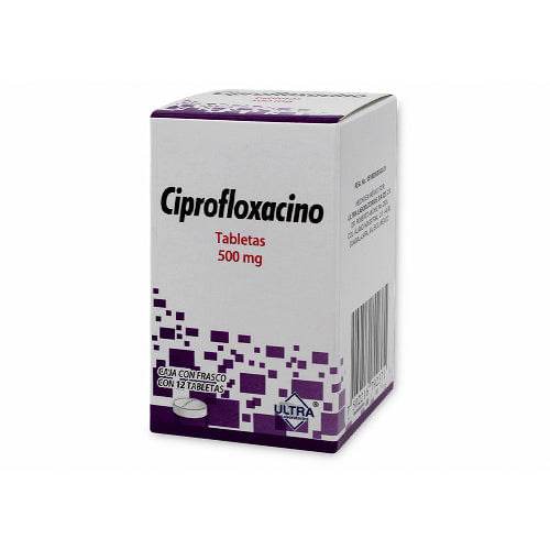 Ciprofloxacino 500Mg Con 12 Ultra Tabletas - WeCare Pharma