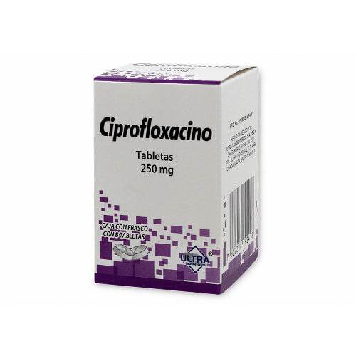 Ciprofloxacino 250Mg Con 8 Ultra Tabletas - WeCare Pharma