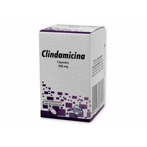 Clindamicina 300Mg Con 16 Ultra Tabletas - WeCare Pharma