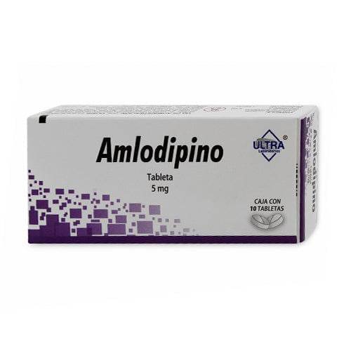 Amlodipino 5Mg Con 10 Ultra Tabletas - WeCare Pharma