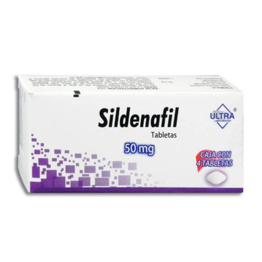 Sildenafil 50Mg Con 4 Ultra Tabletas - WeCare Pharma
