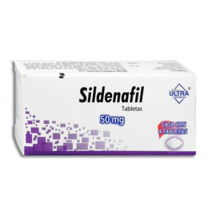 Sildenafil 50Mg Con 4 Ultra Tabletas - WeCare Pharma