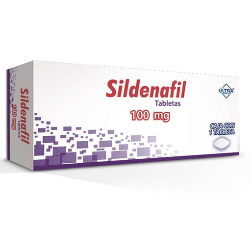 Sildenafil 100Mg Con 1 Ultra Tabletas - WeCare Pharma