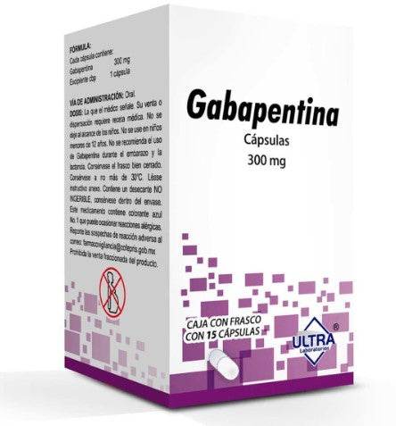 Gabapentina 300Mg Con 15 Ultra Capsulas - WeCare Pharma