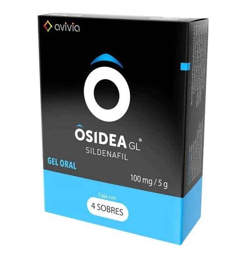 Osidea Sobre Gel Oral 100Mg/5G Con 4 Avivia (Sildenafil) - WeCare Pharma