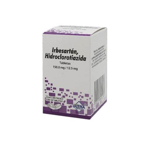 Irbesartan/Hidroclorizada 150Mg/12.5Mg Con 14 Tabletas - WeCare Pharma