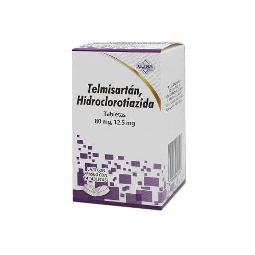 Telmisartan/Hidroclorotiazida 80Mg/12.5Mg Con 14 Tabletas - WeCare Pharma