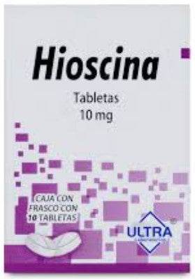 Hioscina 10Mg Con 10 Ultra Tabletas - WeCare Pharma