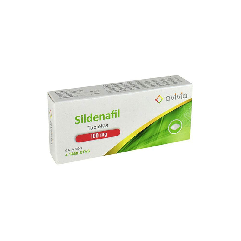 Sildenafil 100Mg Con 4 Avivia Tabletas - WeCare Pharma