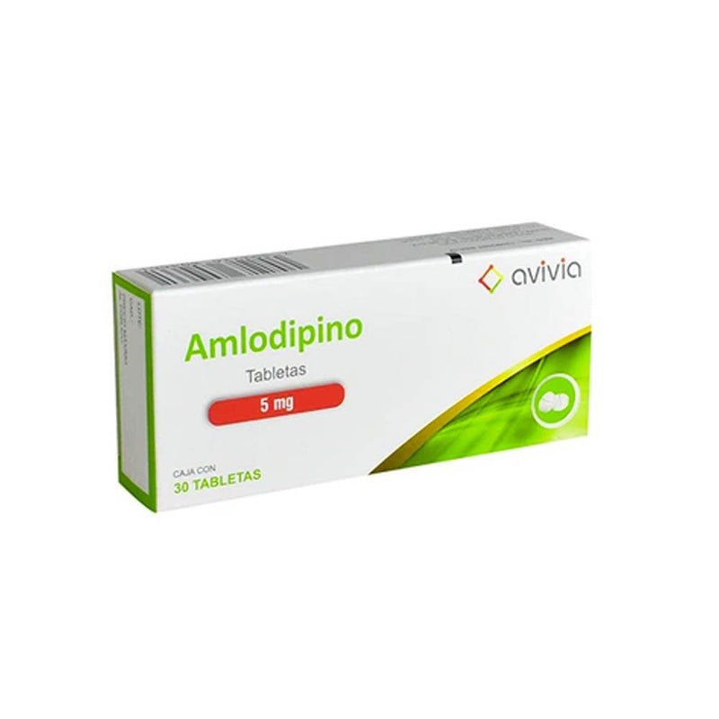 Amlodipino 5Mg Con 30 Avivia Tabletas - WeCare Pharma