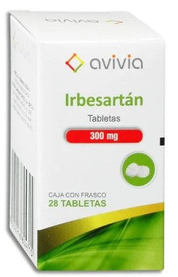 Irbesartan 300Mg Con 28 Avivia Tabletas