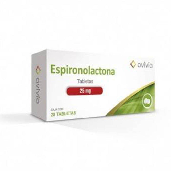 Espironolactona 25Mg Con 20 Avivia Tabletas - WeCare Pharma