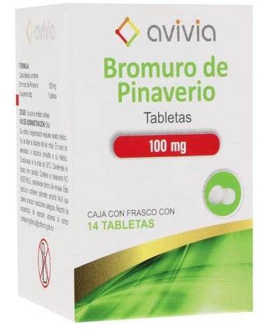 Bromuro De Pinaverio 100Mg Con 14 Avivia Tabletas - WeCare Pharma