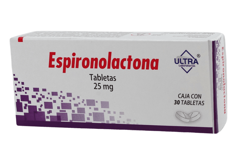 Espironolactona 25Mg Con 30 Ultra Tabletas - WeCare Pharma