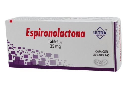 Espironolactona 25Mg Con 30 Ultra Tabletas - WeCare Pharma