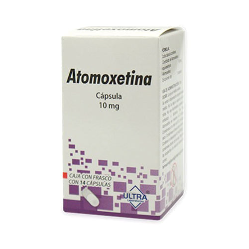 Atomoxetina 10Mg Con 14 Ultra Capsulas