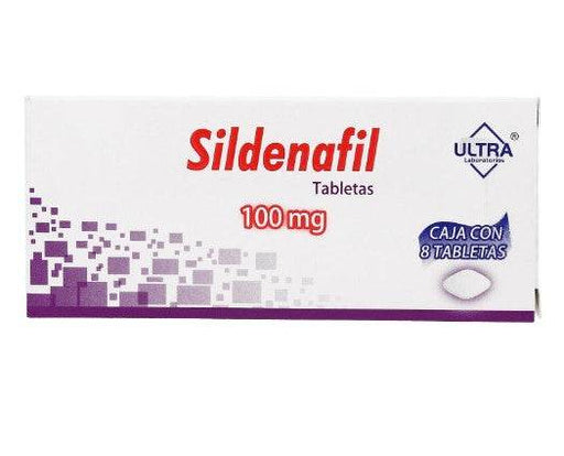 Sildenafil 100Mg Con 8 Tabletas Ultra Tabletas - WeCare Pharma