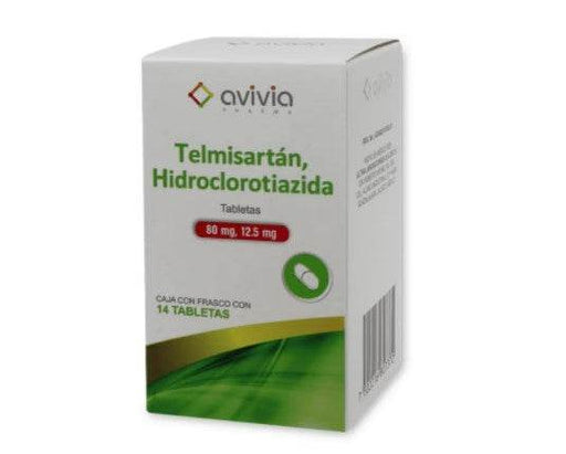 Telmisartan/Hidroclorotiazida 80Mg/12.5Mg Con 14 Avivia Tabletas - WeCare Pharma