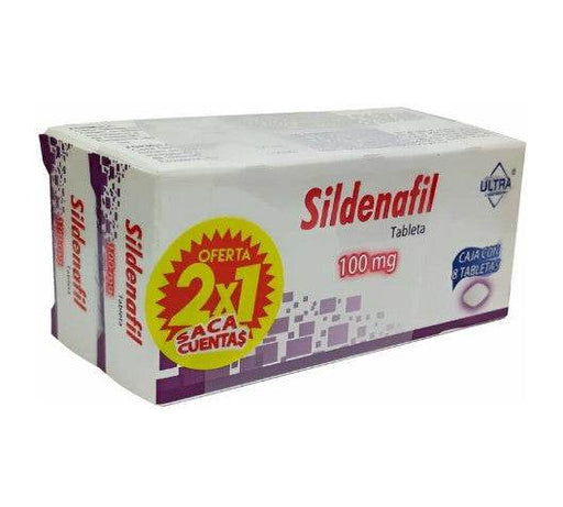 Sildenafil 100Mg Con 8 Ultra Tabletas - WeCare Pharma