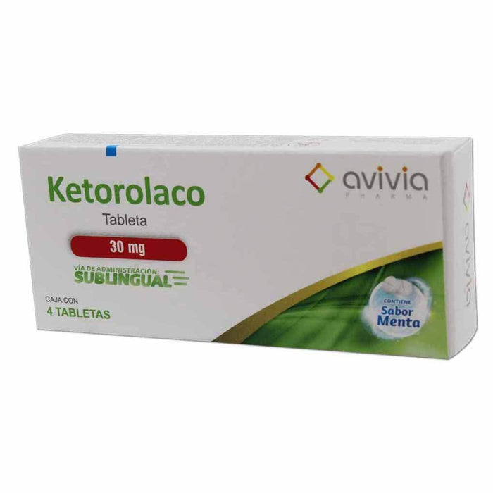 Ketorolaco 30Mg Con 4 Menta Avivia Tabletas - WeCare Pharma