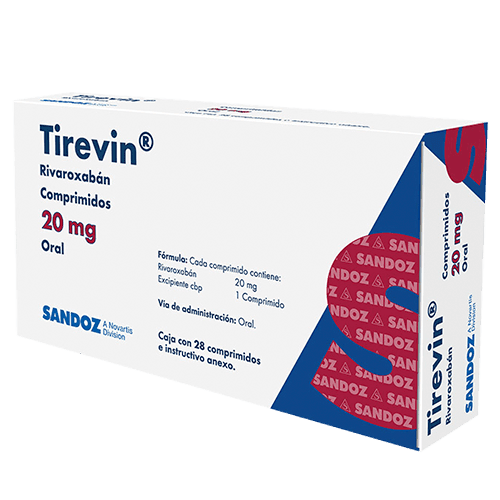Tirevin 20Mg Con 28 Comprimidos (Rivaroxaban) - WeCare Pharma