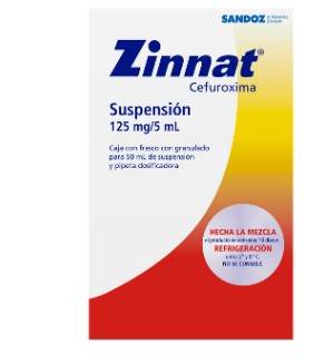 Zinnat Suspensión 125Mg/5Ml 50Ml (Cefuroxima) - WeCare Pharma