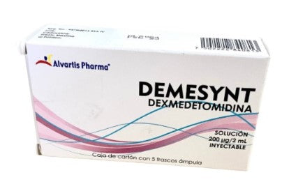 Demesynt 2000Mcg/2Ml Con 5 Ampulas (Dexmedetomidina)