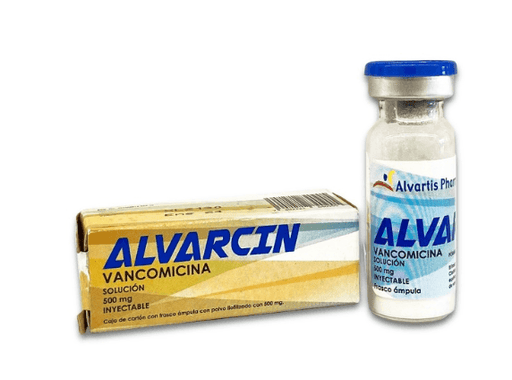 Alvarcin Frasco 500Mg Con 1 Ampulas (Vancomicina) - WeCare Pharma
