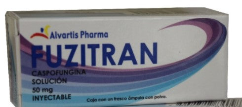 Fuzitran 50Mg Con 1 Ampulas (Caspofungina)