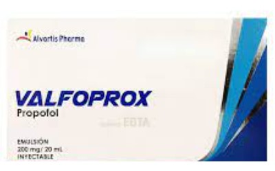 Valfoprox 200Mg 20Ml Con 5 Ampulas (Propofol)