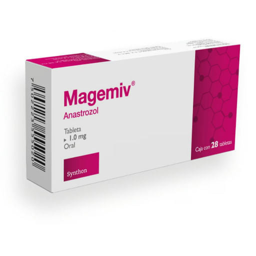 Magemiv 1Mg Con 28 Tabletas (Anastrozol)