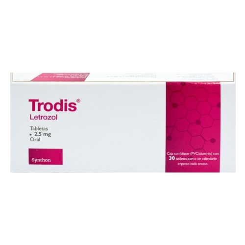 Trodis 2.5Mg Con 30 Tabletas (Letrozol)