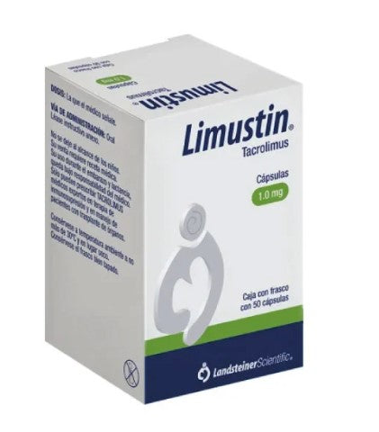 Limustin 1Mg Con 50 Tabletas (Tacrolimus)