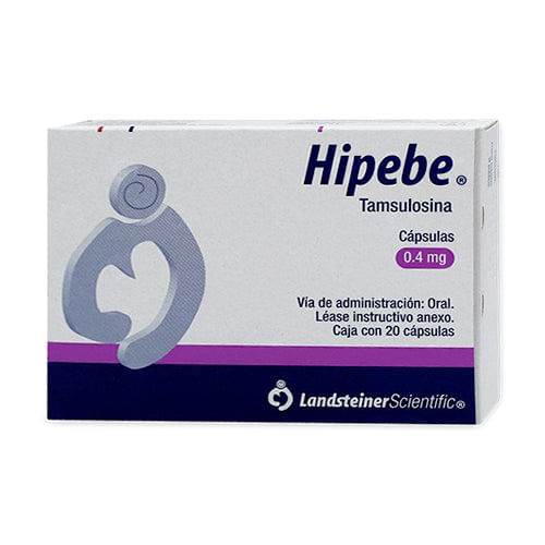 Hipebe 0.4Mg Con 20 Capsulas (Tamsulosina) - WeCare Pharma