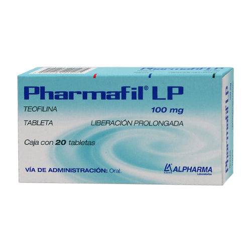 Pharmafil Lp 100Mg Con 20 Alpharma Tabletas (Teofilina) - WeCare Pharma