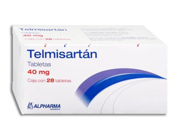 Telmisartan 40Mg Con 28 Alpharma Tabletas