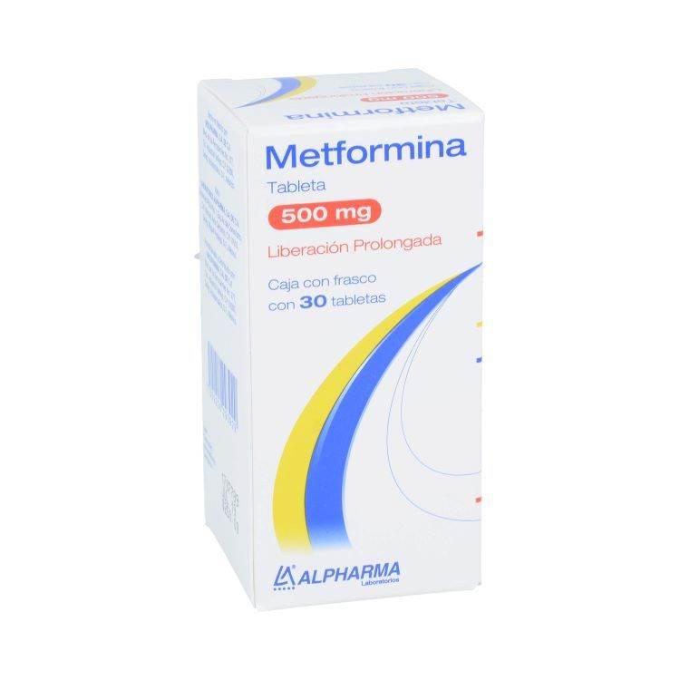 Metformina 500Mg Con 30 Alpharma Tabletas - WeCare Pharma
