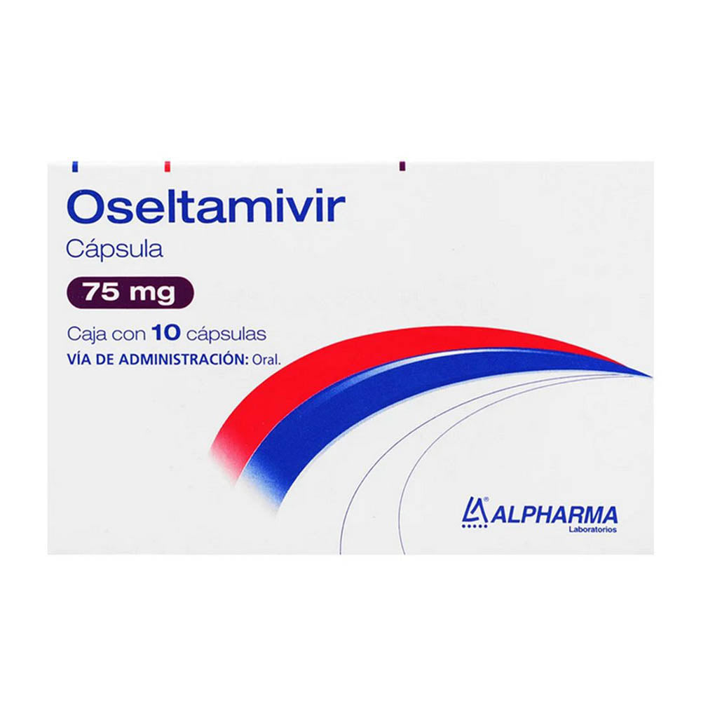 Oseltamivir 75Mg Con 10 Alpharma Capsulas