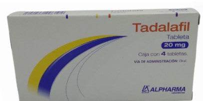 Tadalafil 20Mg Con 4 Alpharma Tabletas - WeCare Pharma
