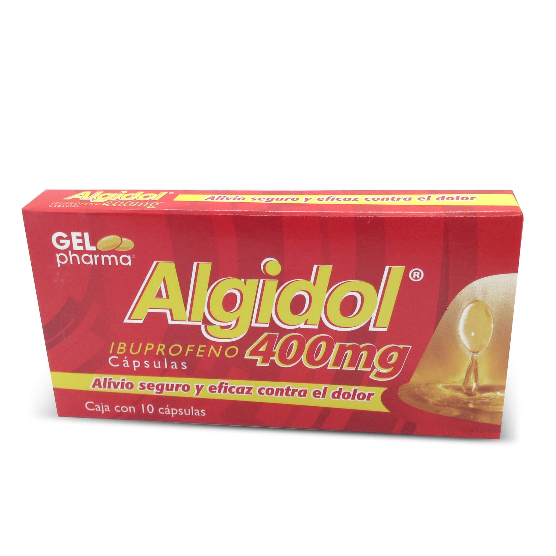 Algidol 400Mg Con 10 Capsulas (Ibuprofeno)