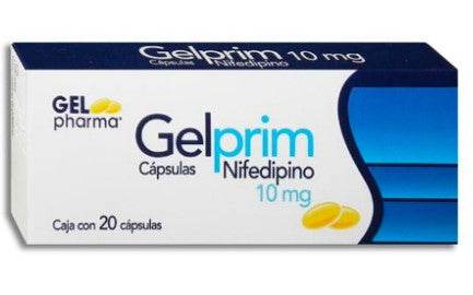 Gelprim 10Mg Con 20 Capsulas (Nifedipino) - WeCare Pharma