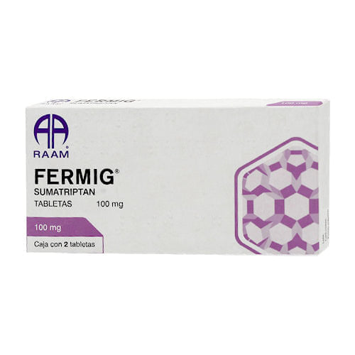 Fermig 100Mg Con 2 Tabletas (Sumatriptan)